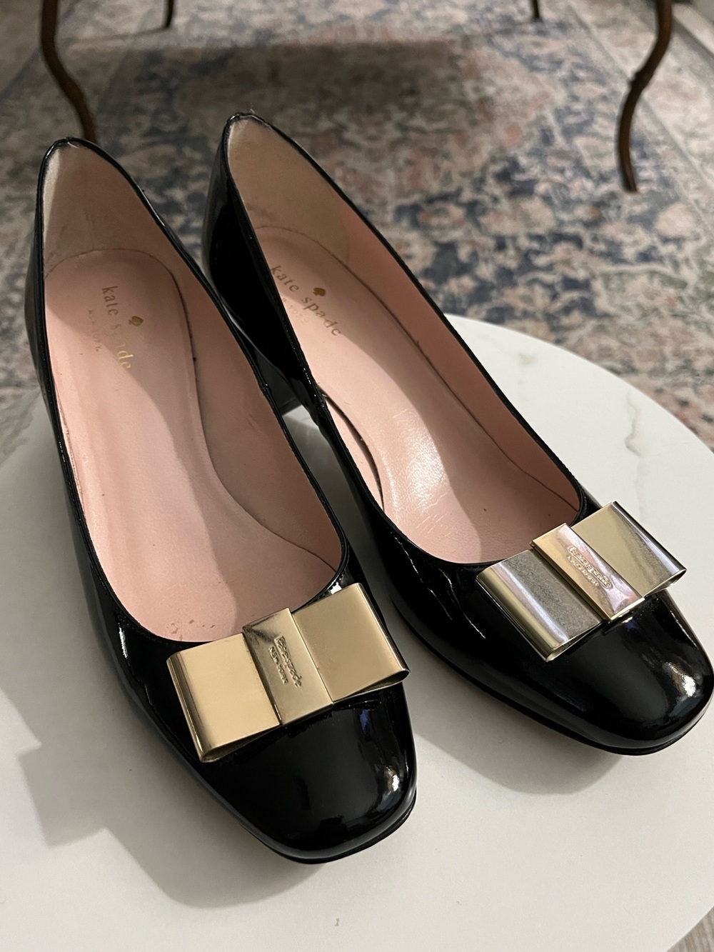 Kate Spade Black Patent Leather Shoes - Picture 2 of 11